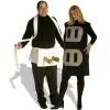 Plug & Socket Couples Set Plus Adult Costume -Fantasy Costume Hub 17942