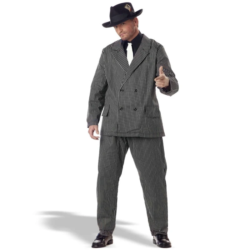 Gangster Plus Adult Costume 3 Gangster Plus Adult Costume
