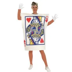 Queen Of Hearts Card Adult Costume