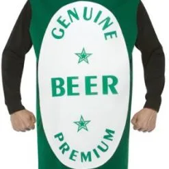 Green Beer Bottle Costume