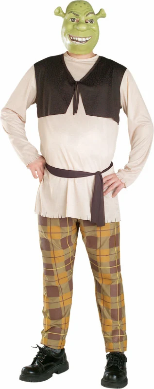 Shrek The Third Shrek Plus Adult Costume 3 Shrek The Third Shrek Plus Adult Costume