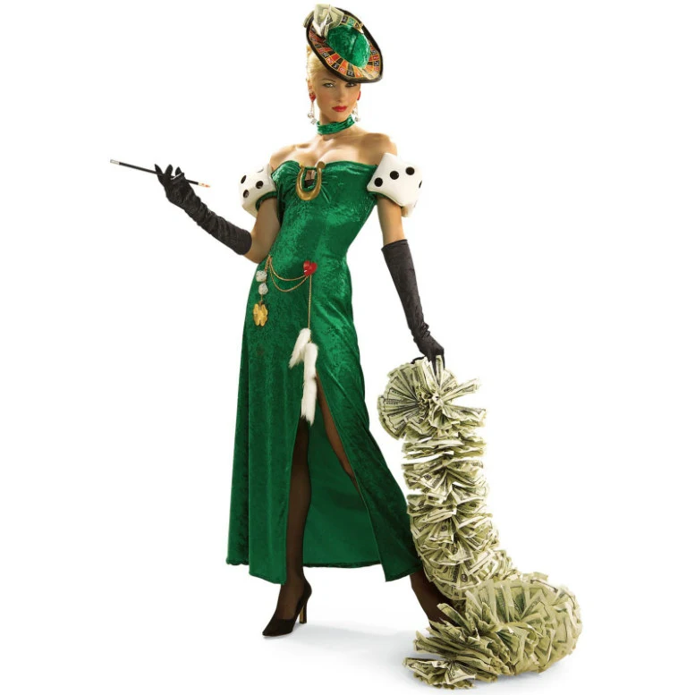 Lady Luck Adult Costume 3 Lady Luck Adult Costume