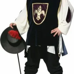 Muskateer Plus Adult Costume