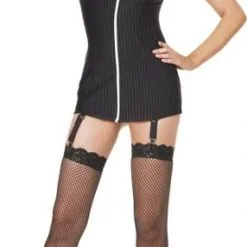 Gangster Girl Garter Dress Adult Costume