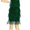 Pattern For Roaring 20's Dress Adult Costume -Fantasy Costume Hub 347 768 AG36
