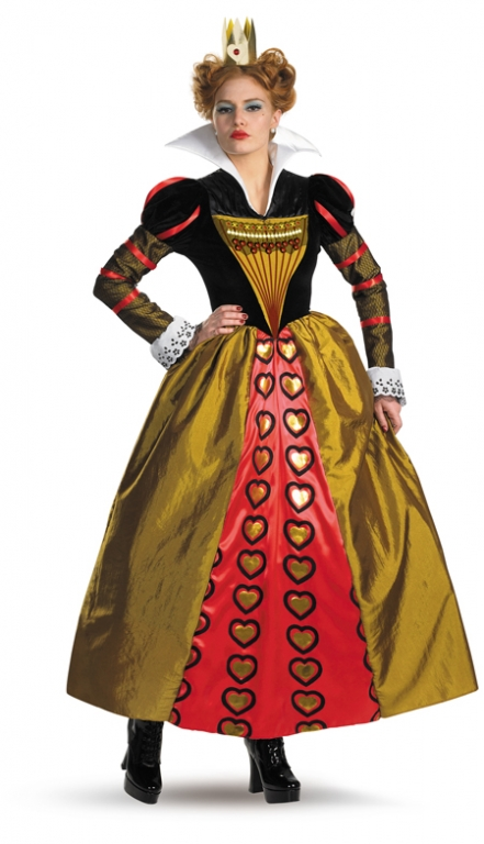 Red Queen Deluxe Adult Costume 3 Red Queen Deluxe Adult Costume