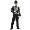 Day Of The Dead Groom Adult Costume -Fantasy Costume Hub 61539