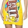 M&M's Peanut Tank Dress Adult Costume 2 M&M's Peanut Tank Dress Adult Costume -Fantasy Costume Hub 68687
