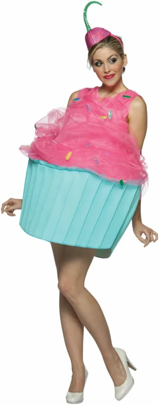 Sweet Eats Cupcake Adult Costume 3 Sweet Eats Cupcake Adult Costume