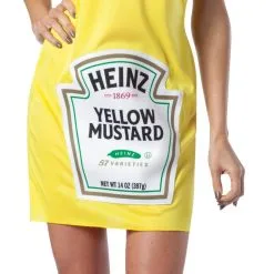 Heinz Mustard Tank Dress Adult Costume