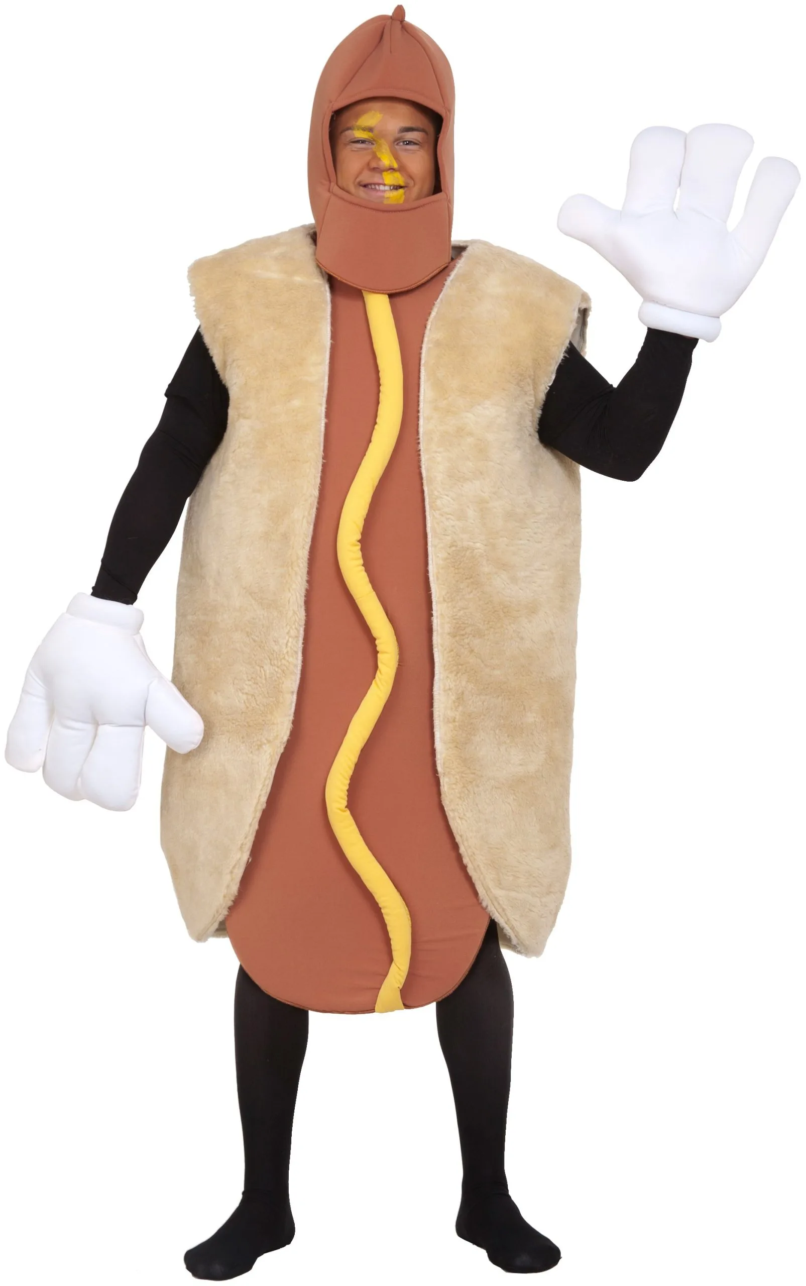 Hot Dog Adult Costume 3 Hot Dog Adult Costume