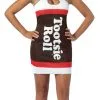 Tootsie Roll Teardrop Dress Adult Costume -Fantasy Costume Hub 803170