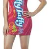 Laffy Taffy Tube Dress Adult Costume -Fantasy Costume Hub 803175
