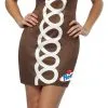 Hostess - Cupcake Dress Adult Costume -Fantasy Costume Hub 803178