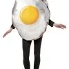 Fried Egg Adult Cotume -Fantasy Costume Hub 803232