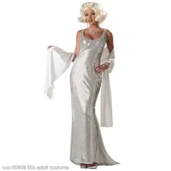 Platinum Marilyn Monroe Adult Costume