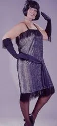 Flapper Plus Size Adult Costume