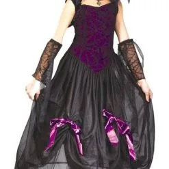 Goth Princess Spider Child Costume