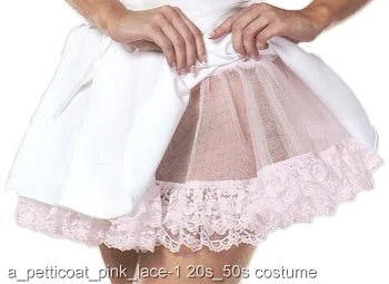 Pink Petticoat Slip - Lace Petticoat 3 Pink Petticoat Slip - Lace Petticoat