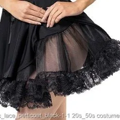 Black Lace Petticoat