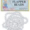 Flapper Pearl Necklace -Fantasy Costume Hub acc necklace faux pearl