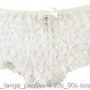 Sexy White Ruffle Tanga Panties -Fantasy Costume Hub acc white tanga panties 4