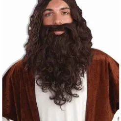 Biblical Wig And Beard Set