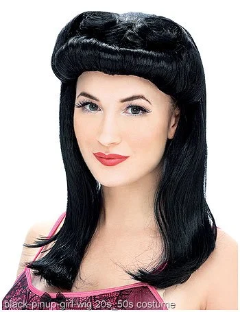 Pin Up Girl Wig 3 Pin Up Girl Wig