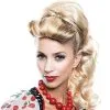 Pin Up Girl Ponytail Wig 2 Pin Up Girl Ponytail Wig -Fantasy Costume Hub blonde pinup ponytail wig