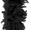 Black 80 Gram Feather Boa -Fantasy Costume Hub boa 80 gram