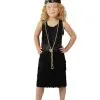 Child Black Fringe Flapper Costume -Fantasy Costume Hub child black fringe flapper