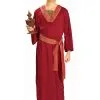 Child Biblical Wiseman Costume 1 Child Biblical Wiseman Costume -Fantasy Costume Hub child burgundy wiseman