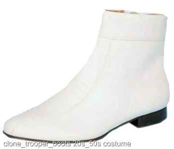 White Men's Boots 3 White Men's Boots