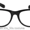Deluxe Black Glasses 1 Deluxe Black Glasses -Fantasy Costume Hub deluxe glasses