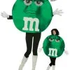 M&Ms Green Deluxe Adult Costume -Fantasy Costume Hub gc4056gr