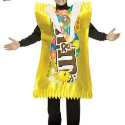 M&M Peanut Wrapper Tunic Adult Costume