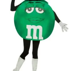 M&M Green Adult Costume