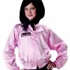 Small Girls Grease Pink Ladies Jacket -Fantasy Costume Hub girls grease pink ladies jacket