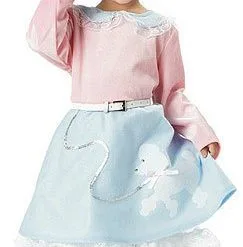 Toddler Poodle Skirt Costume