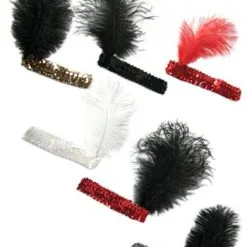 Feather Flapper Headbands