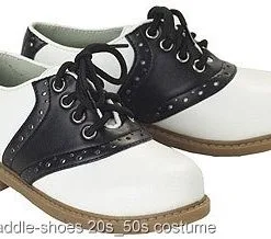 Kids Saddle Shoes