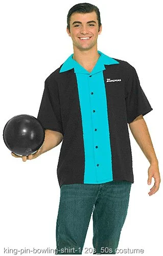 Plus King Pin Bowling Shirt 3 Plus King Pin Bowling Shirt