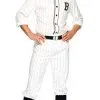 Mens Baseball Uniform Costume 2 Mens Baseball Uniform Costume -Fantasy Costume Hub mens baseball player