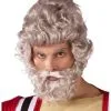 Moses Wig And Beard Set -Fantasy Costume Hub moses beard wig