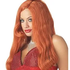Red Movie Star Wig
