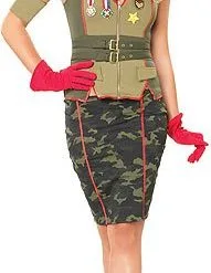 Army Pin Up Girl Costume