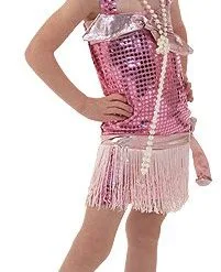 Pink Toddler Flapper Costume