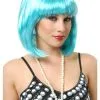 Short Bob Turquoise Wig -Fantasy Costume Hub turquoise wig