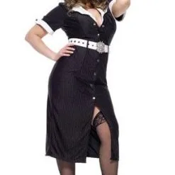 Brass Knuckle Betty Plus Size Adult Costume