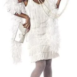 White Fashion Flapper
